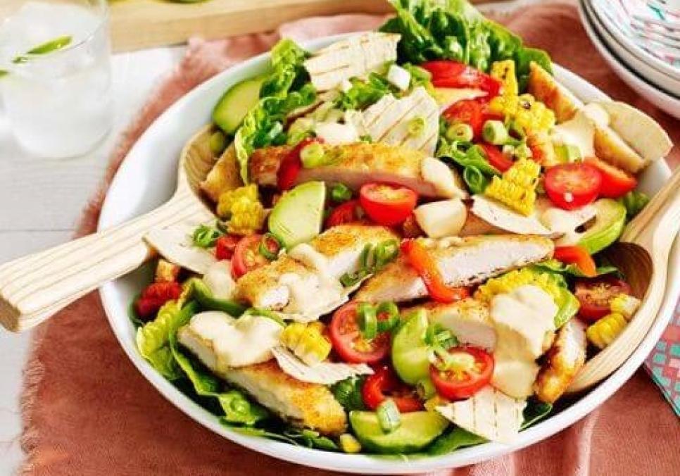 salat z kurkoyu pechericyami j avokado 66cca9d3a31ae Салат з куркою, печерицями й авокадо