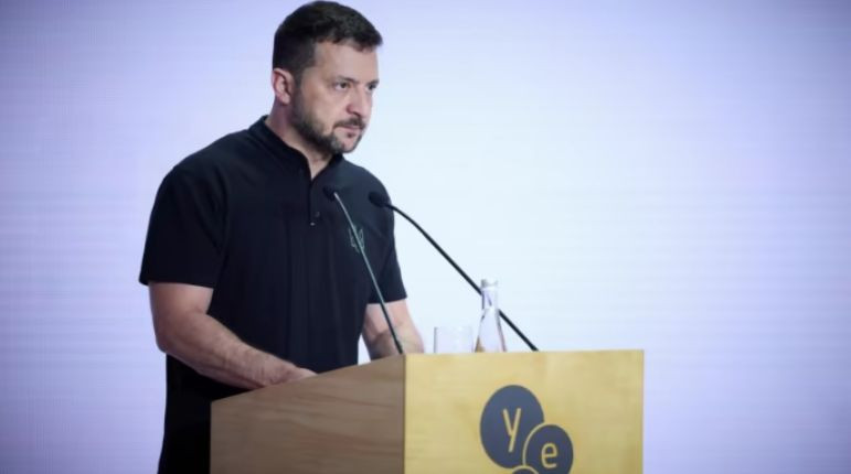 volodimir zelenskij doriknuv partneram shho poki tilki bilorus vidznachilasya v zbitti rosijskix Володимир Зеленський дорікнув партнерам, що поки тільки Білорусь відзначилася в збитті російських «шахедів»