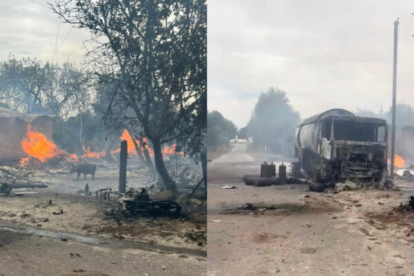 na chernigivshhini rosiyani atakuvali vantazhivku yaka vezla lyudyam skraplenij gaz baloni zdetonuvali ye zagibli 66ff9cc3ee2b1 На Чернігівщині росіяни атакували вантажівку, яка везла людям скраплений газ — балони здетонували, є загиблі