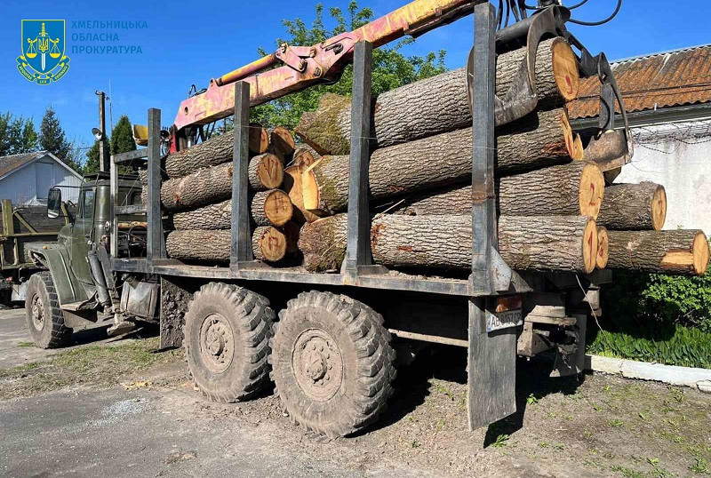 na xmelnichchini chorni lisorubi pid prikrittyam pravooxoroncya nezakonno rubali dubi na miljoni griven 671def4e41a01 На Хмельниччині «чорні лісоруби» під прикриттям правоохоронця незаконно рубали дуби на мільйони гривень