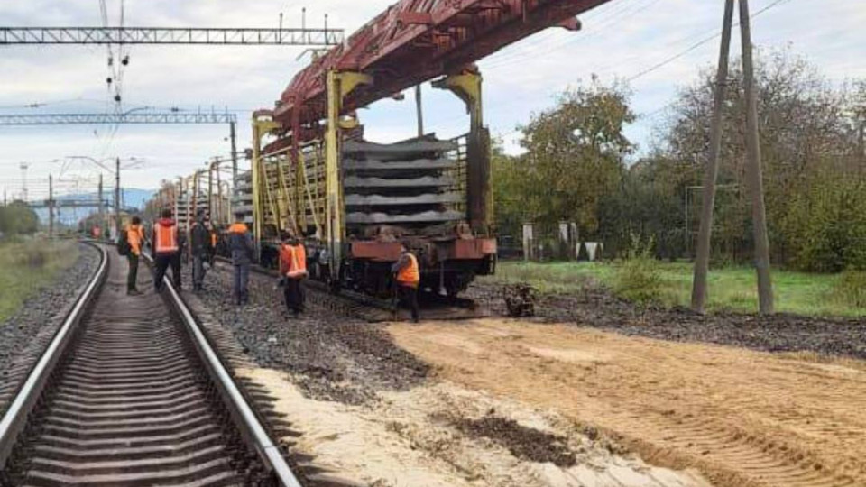 ukrzaliznicya vikonala majzhe polovinu robit z budivnictva yevrokolid197 chop uzhgorod 671363a3023b1 Укрзалізниця виконала майже половину робіт з будівництва євроколії Чоп-Ужгород