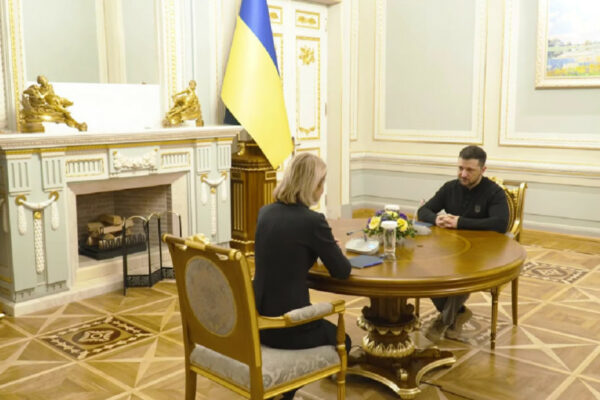 prezident ukrad197ni obgovoriv z verxovnoyu predstavniceyu yes potrebi ukrad197ni v ppo 674d64f2db58a Президент України обговорив з верховною представницею ЄС потреби України в ППО