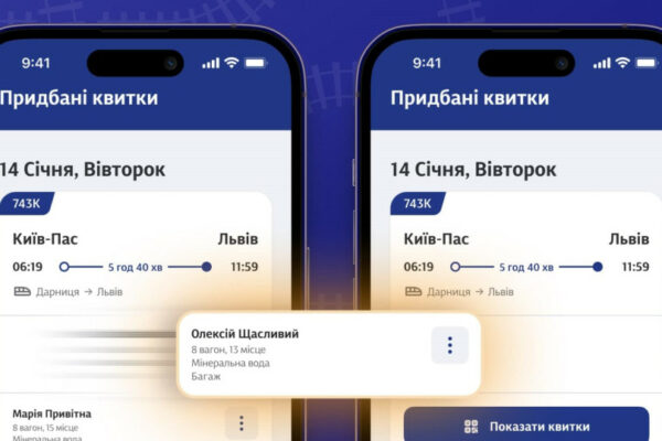 ukrzaliznicya zapustila shering kvitkiv u zastosunku 6789b15d1a749 Укрзалізниця запустила шеринг квитків у застосунку