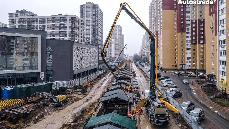 u kiyevi nabiraye obertiv budivnictvo metro na vinogradar v robotu zapustili shhe odnu dilyanku foto 67ae9edae45c8 У Києві набирає обертів будівництво метро на Виноградар – в роботу запустили ще одну ділянку, фото