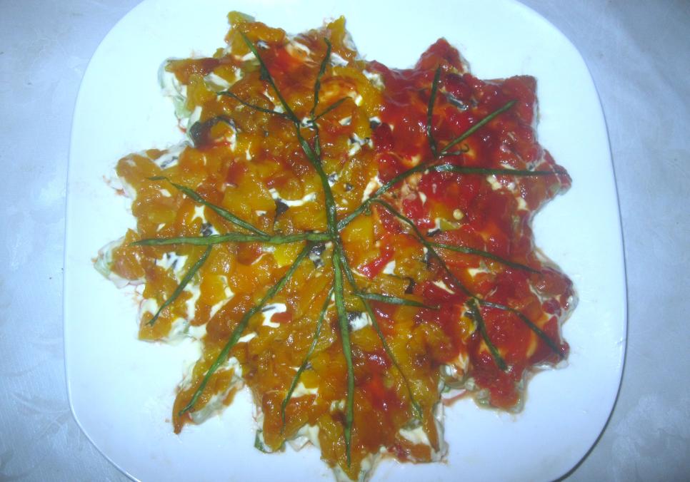 recepti smachnij domashnij salat klenovij listok 680ad9e7065b8 Рецепти: Смачний домашній салат «Кленовий листок»