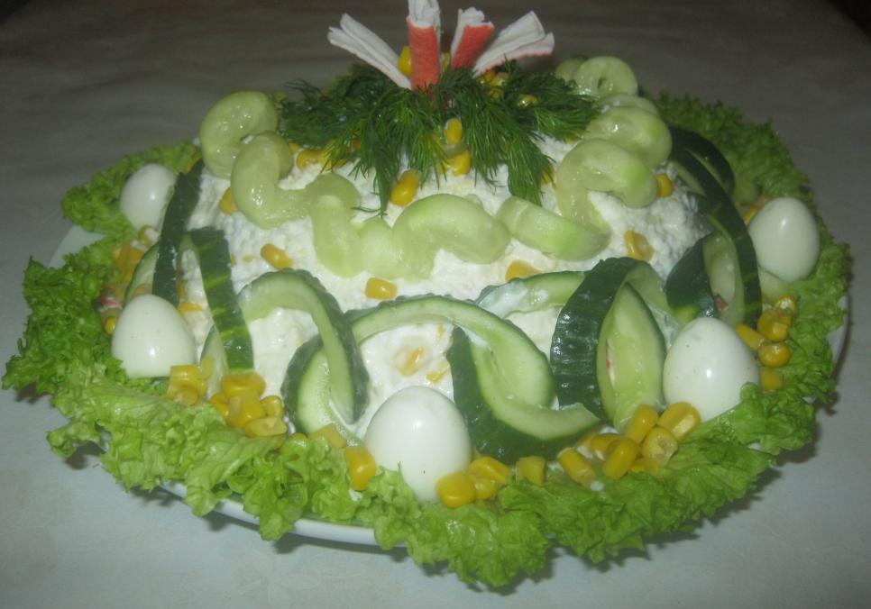recepti smachnij svyatkovij salat nastannya vesni 6826898176c37 Рецепти: Смачний святковий салат «Настання весни»