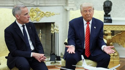tramp dominuvav u diskusid197 v ovalnomu kabineti z premyerom kanadi karni 681a95f84c417 Трамп «домінував у дискусії» в Овальному кабінеті з прем'єром Канади Карні