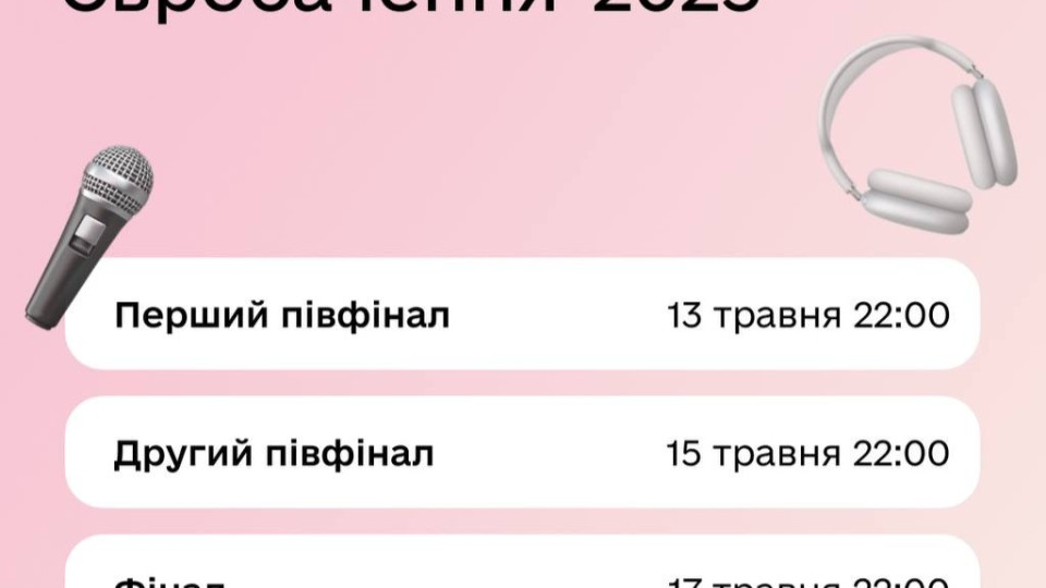 yak divitisya yevrobachennya 2025 onlajn pershij pivfinal uzhe 13 travnya 6823cfd00020f Як дивитися Євробачення – 2025 онлайн: перший півфінал уже 13 травня