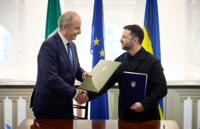 ukrad197na ta irlandiya pidpisali dorozhnyu kartu partnerstva do 2030 roku 692f7034670cd Україна та Ірландія підписали Дорожню карту партнерства до 2030 року