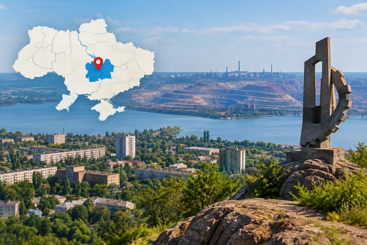 Кривой Рог: где находится и чем известен город