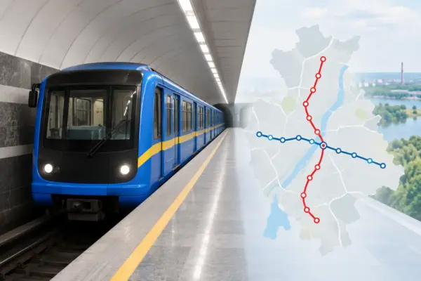 Метро и транспортная система Кривого Рога: сколько линий и станций