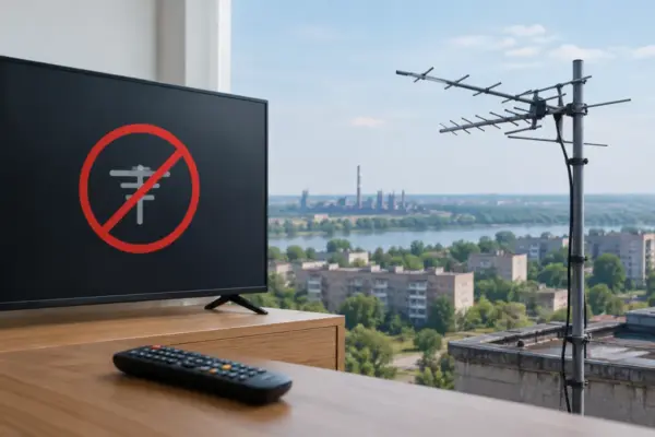 Почему нет телевидения и Т2 в Кривом Роге и когда восстановят вещание