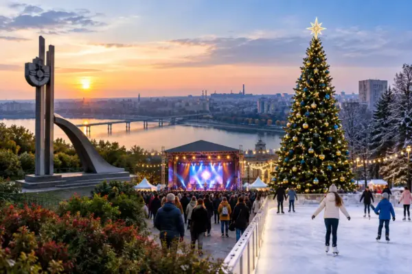 Развлечения и события в Кривом Роге: даты Дня города, каток и ёлка
