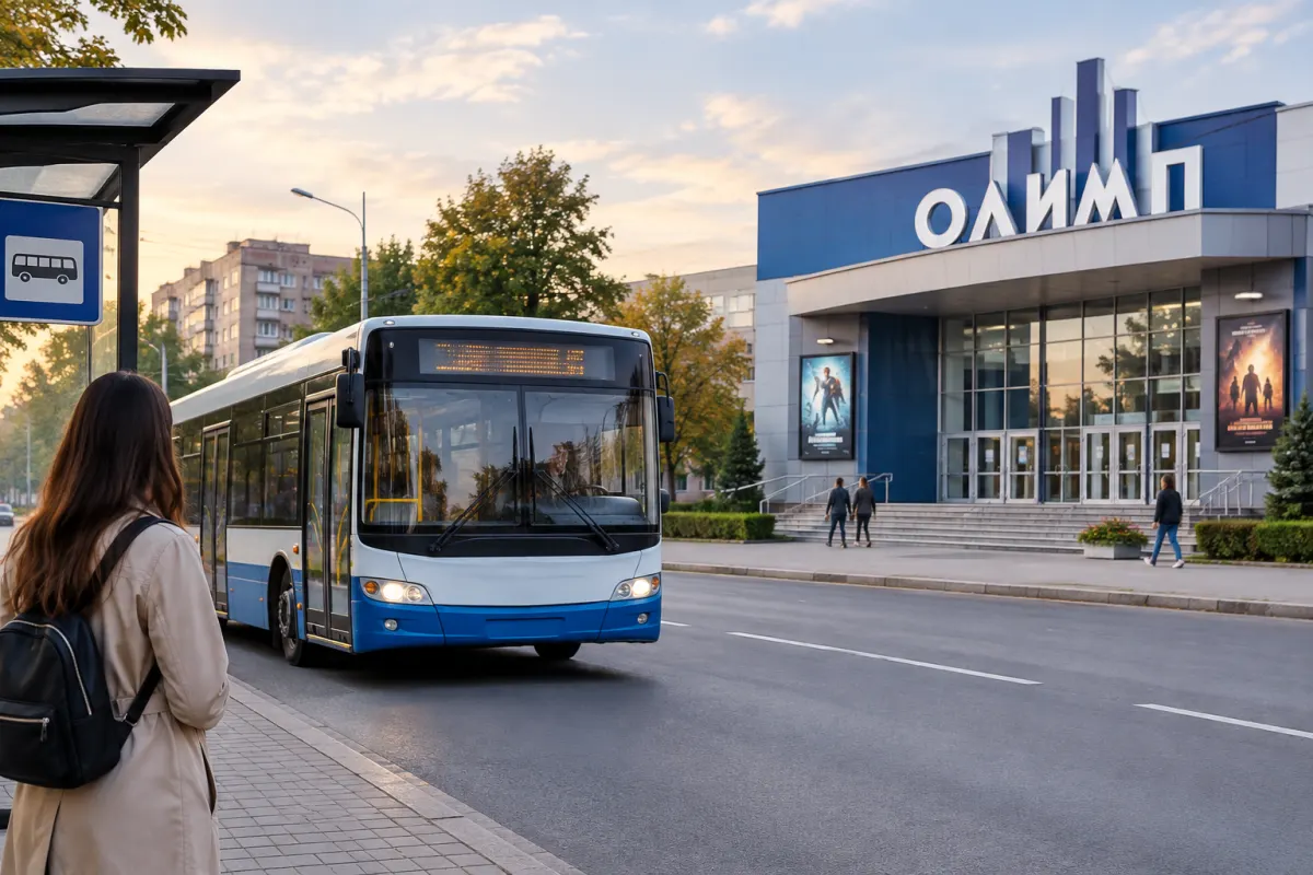 Что едет на «Олимп» в Кривом Роге: маршруты до кинотеатра