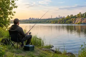 Где можно ловить рыбу в Кривом Роге: водоёмы и места для отдыха
