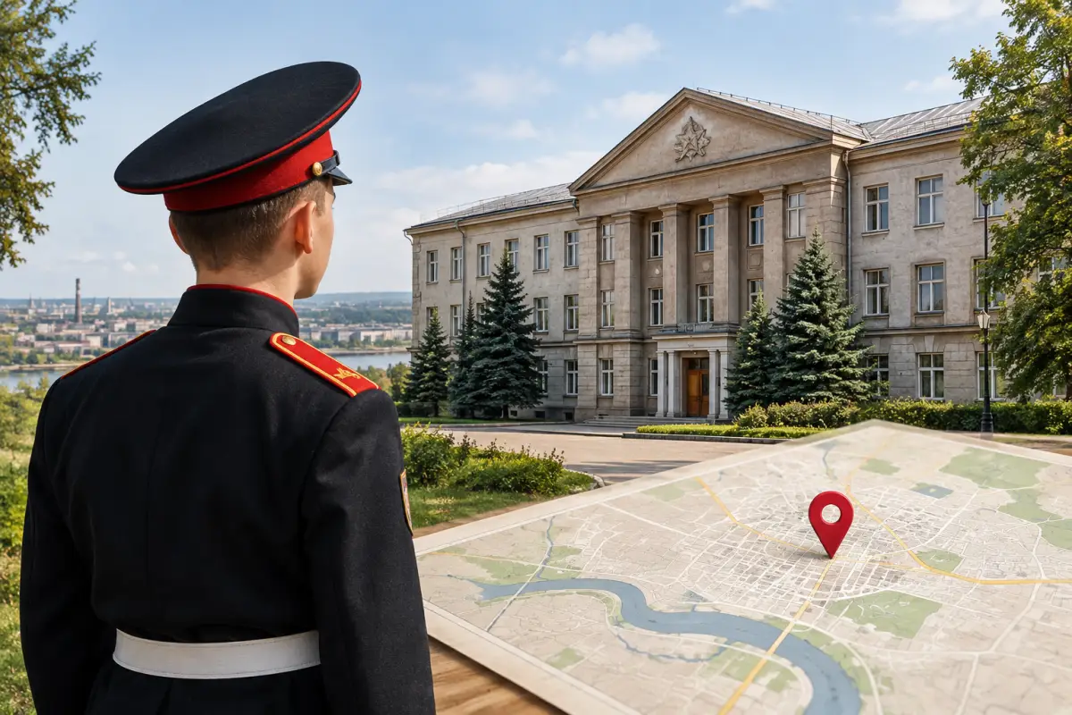 Где находилось Суворовское училище в Кривом Роге