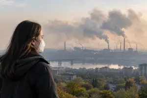 На каком месте Кривой Рог по загрязнению воздуха