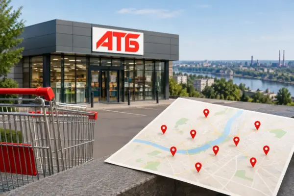 Сколько магазинов АТБ в Кривом Роге